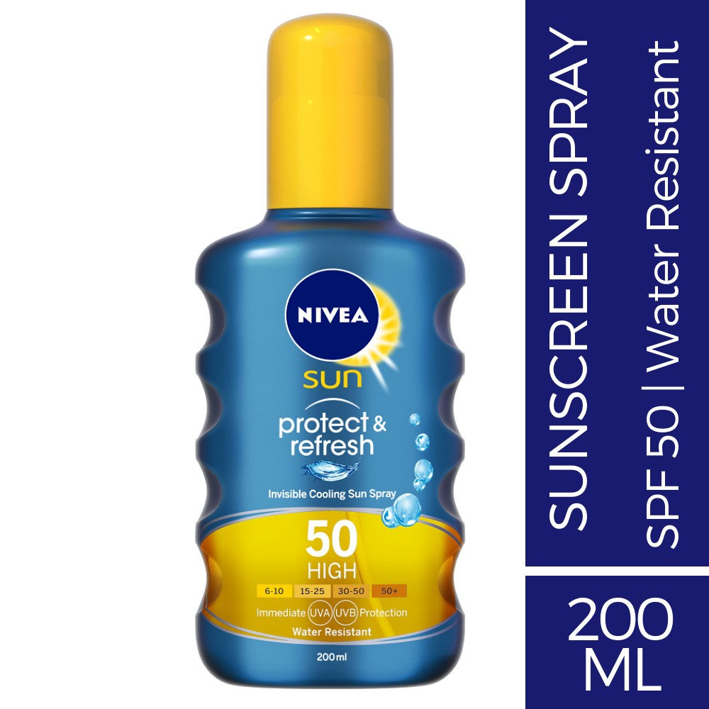 nivea sunblock for face and body