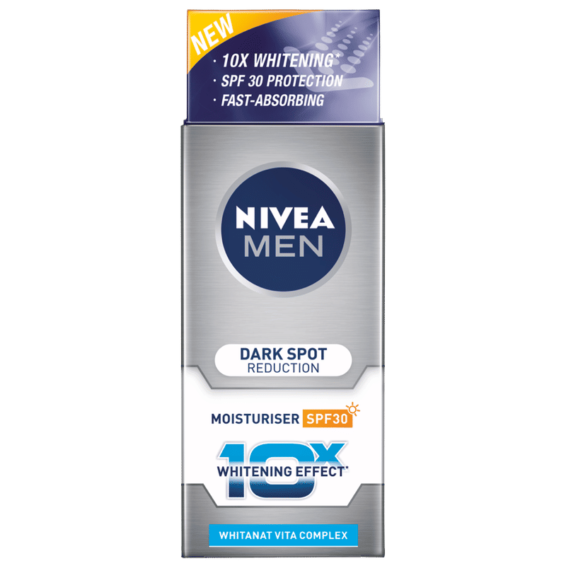 nivea men dark spot reduction moisturiser spf 30 40ml