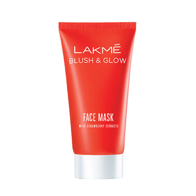 Lakme Masks & Peels Buy Lakme Strawberry Blush & Glow Mask Online in
