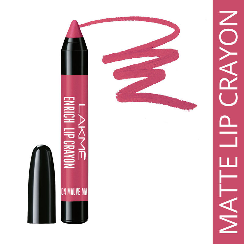 lakme lipstick buy lakme enrich lip crayon online in india nykaa