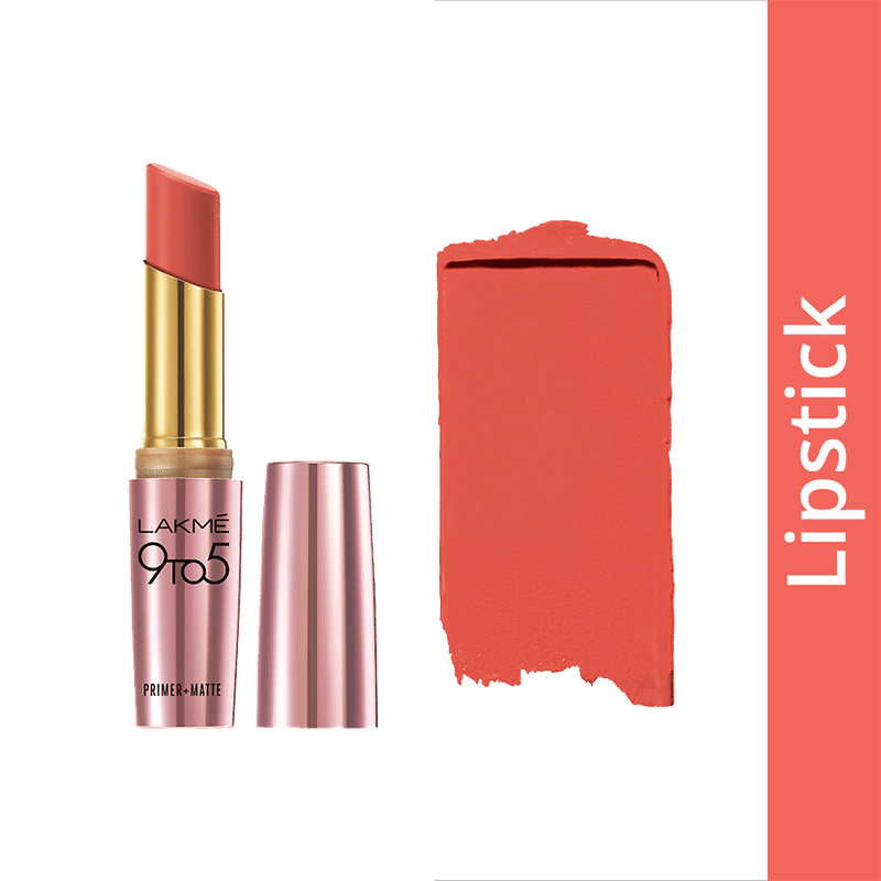 Lakme Lipstick Buy Lakme 9 to 5 Primer + Matte Lip Color Coral Date