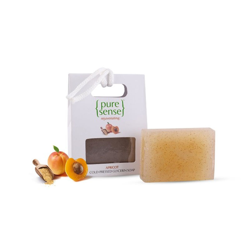 PureSense Rejuvenating Apricot Cold-Pressed Glycerin Soap - Sulphate And Paraben Free