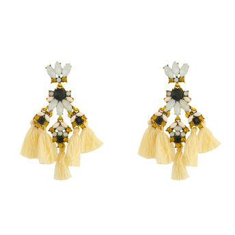 Bling Bag Earrings Cream Tel Chandelier Wrisch By Ted Baker London